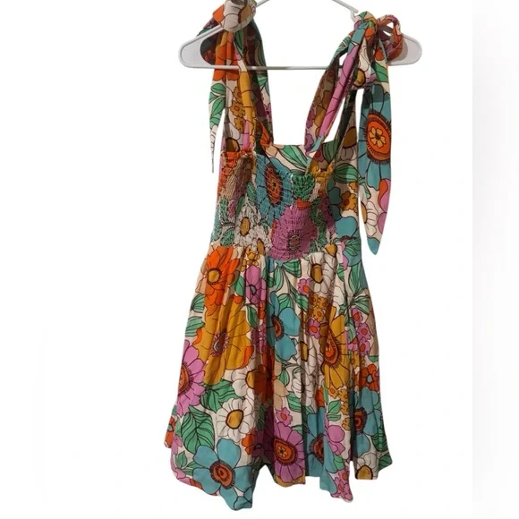 Show Me Your MuMu Colorful Floral Mini Dress - Picture 3 of 4
